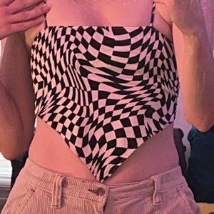 Trippy Crop Top